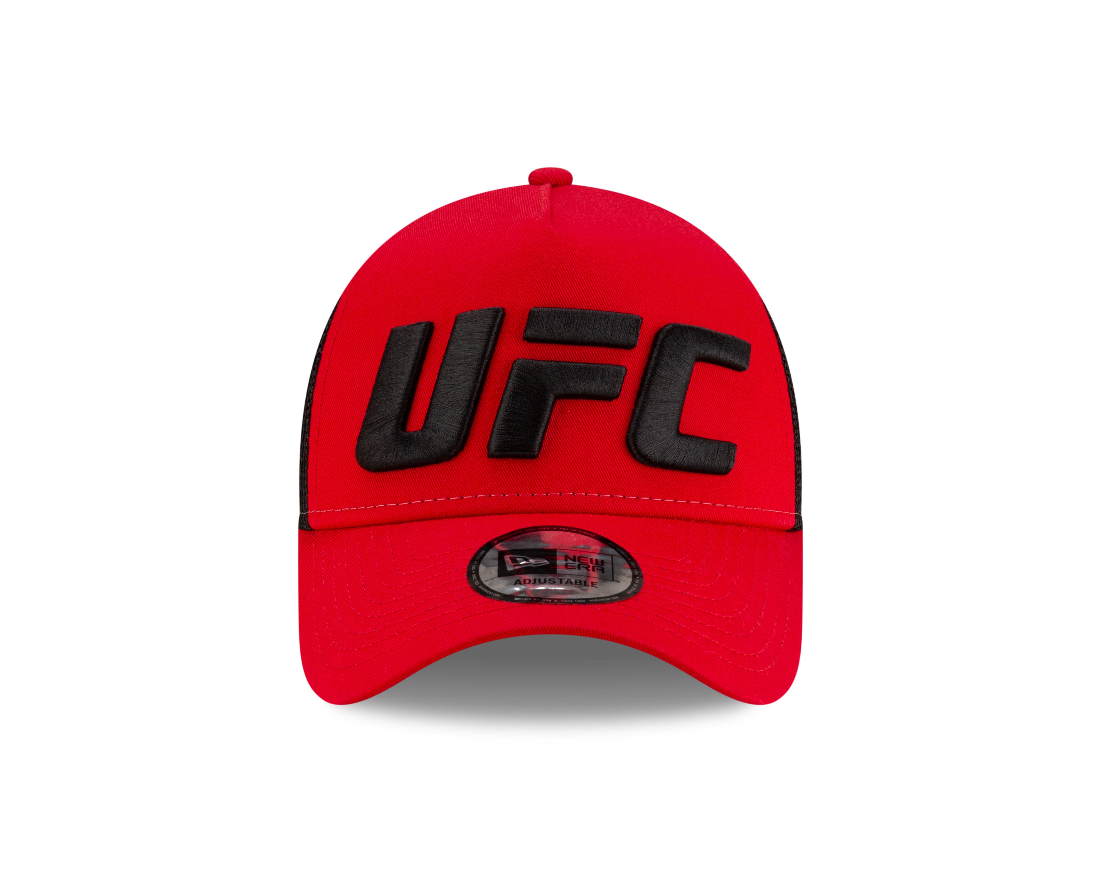 New Era - E-Frame Trucker - UFC Core - Red/Black - Headz Up 