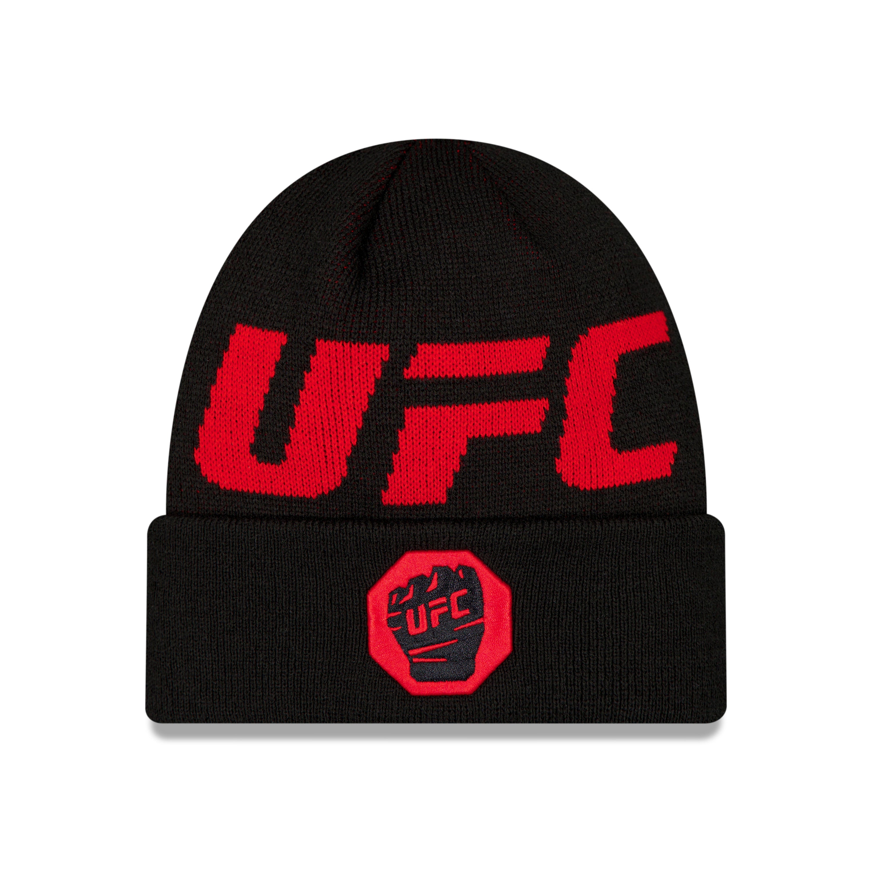 New Era - UFC Core Cuff Beanie - Black/Red - Headz Up 