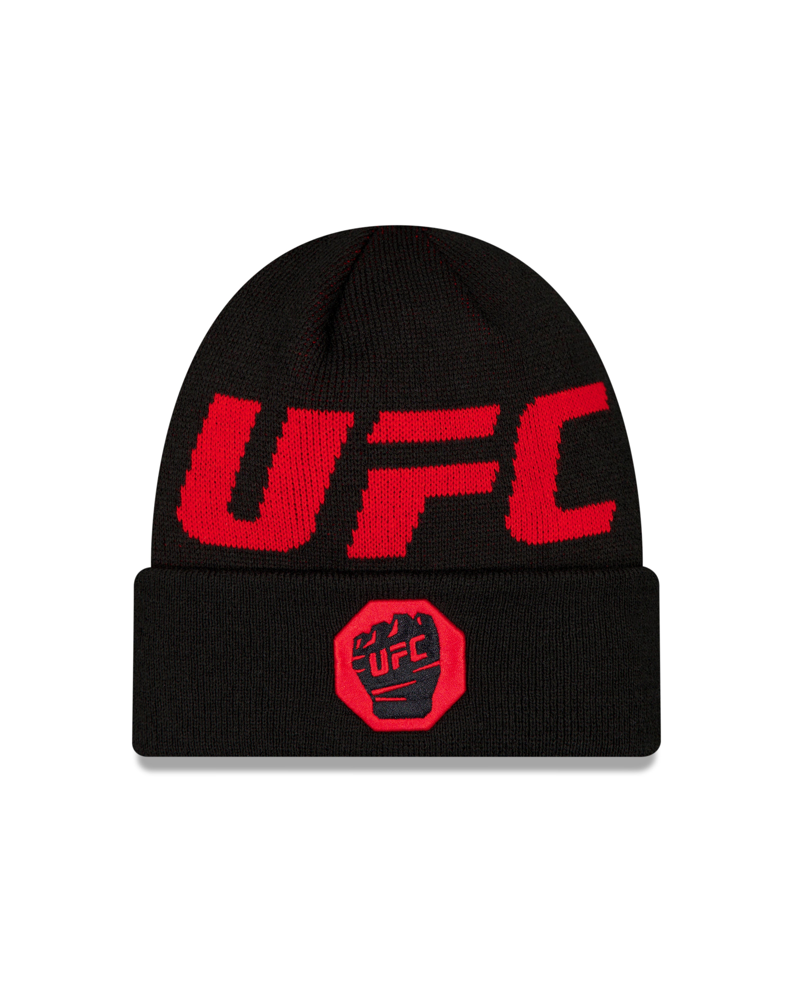 New Era - UFC Core Cuff Beanie - Black/Red - Headz Up 