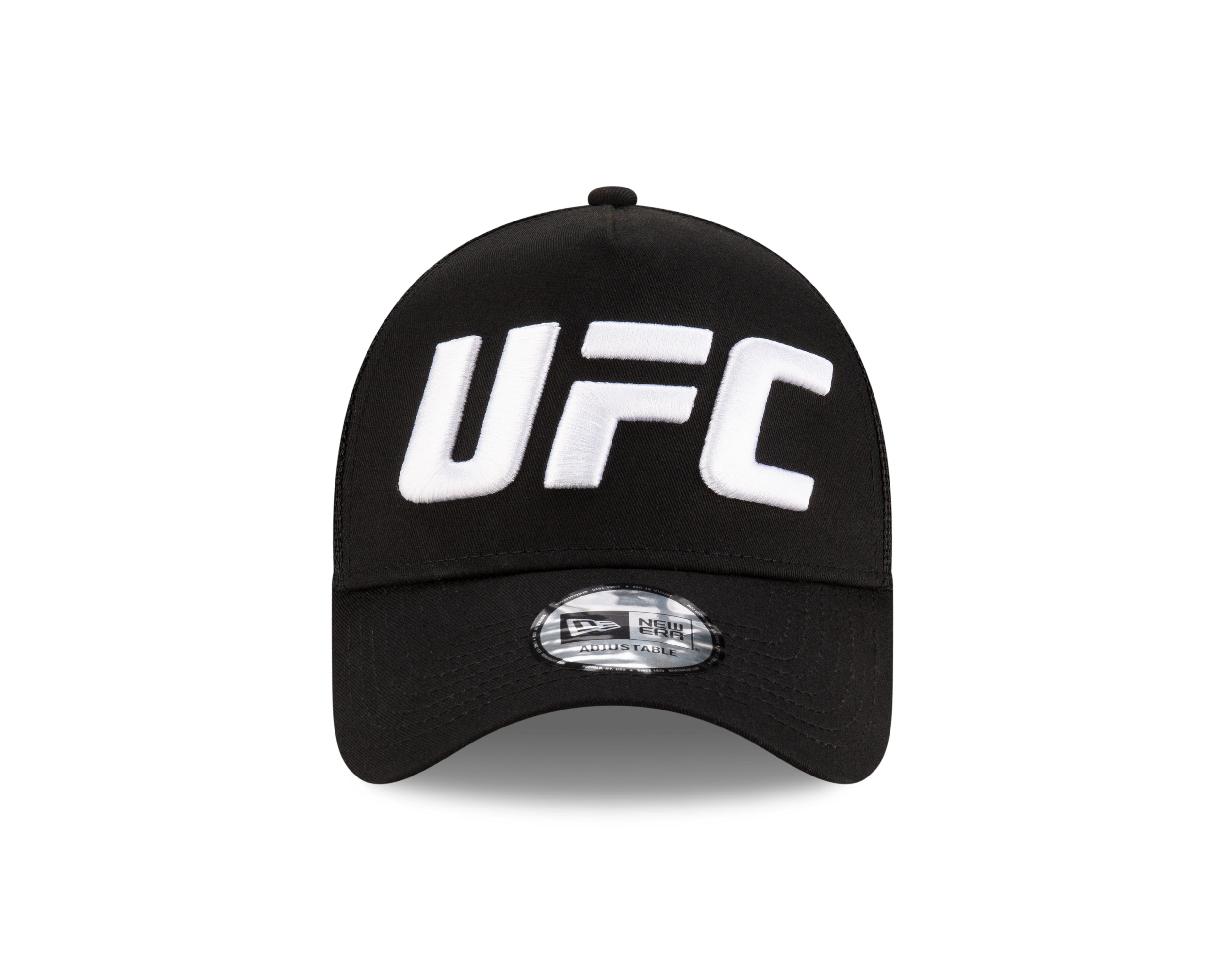 New Era - E-Frame Trucker - UFC Core - Black/White - Headz Up 