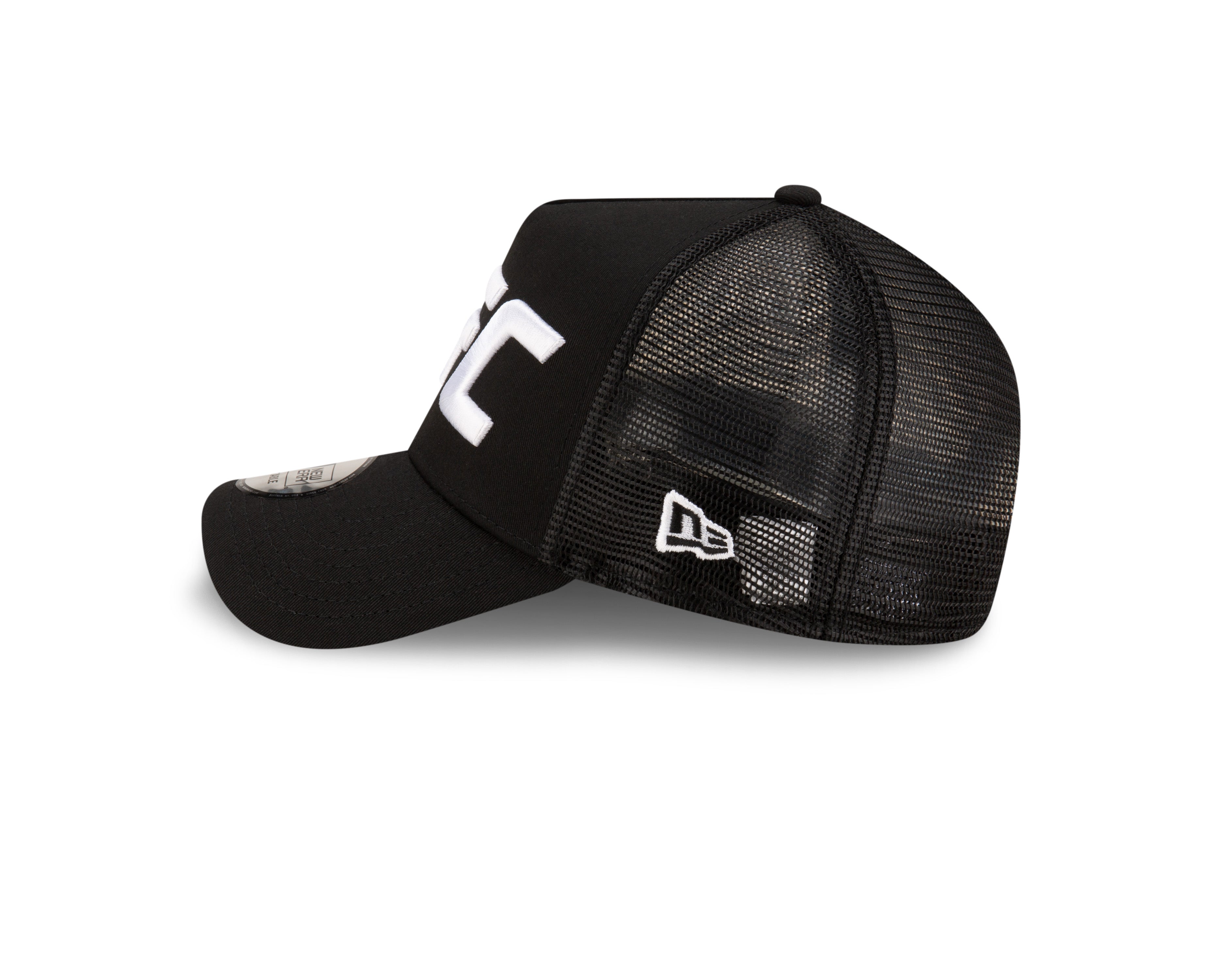 New Era - E-Frame Trucker - UFC Core - Black/White - Headz Up 