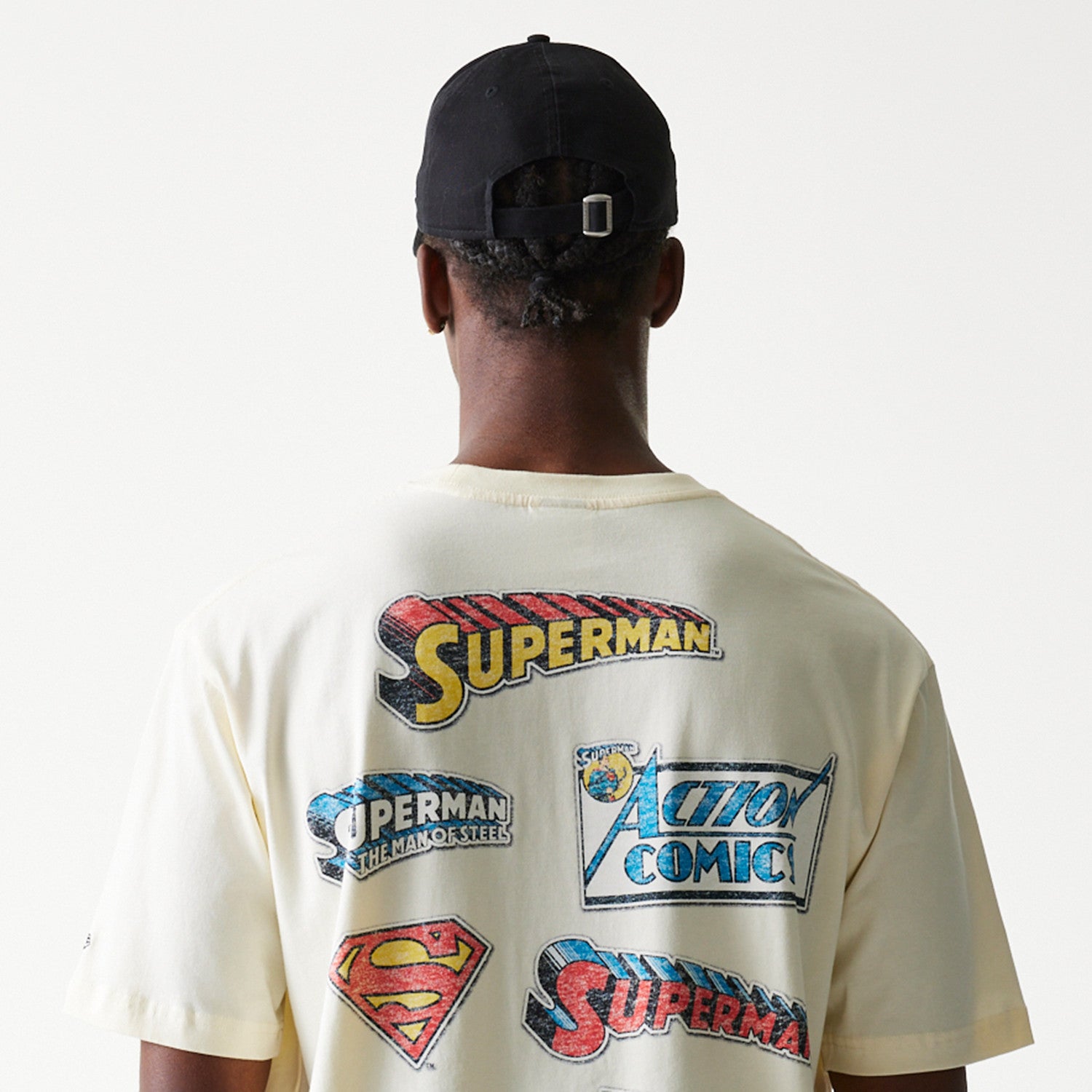 New Era - DC Anniversary - SUPERMAN - T-Shirt - Off White - Headz Up 