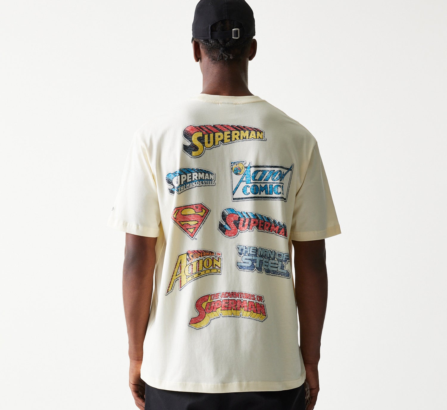 New Era - DC Anniversary - SUPERMAN - T-Shirt - Off White - Headz Up 