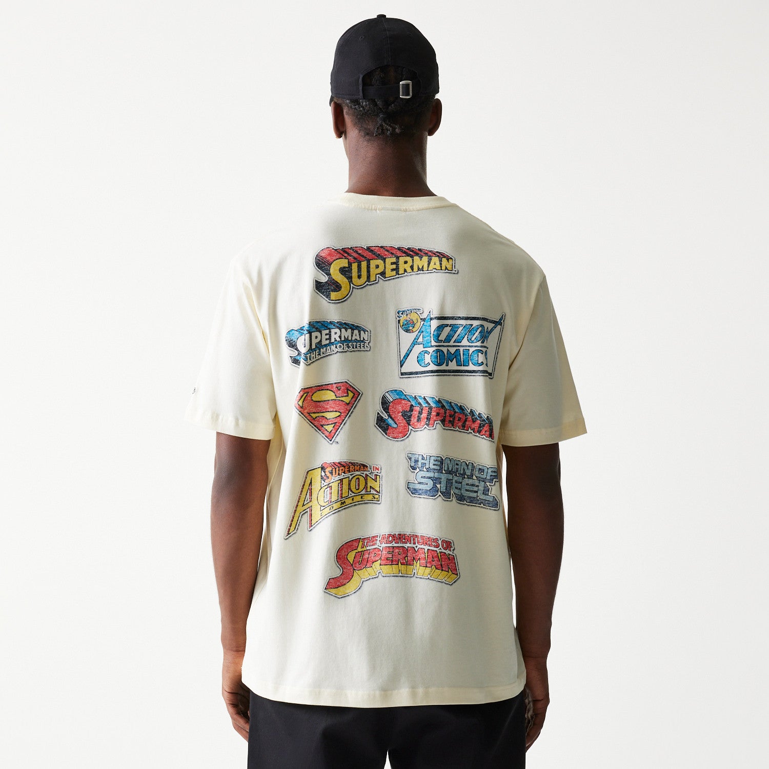 New Era - DC Anniversary - SUPERMAN - T-Shirt - Off White - Headz Up 