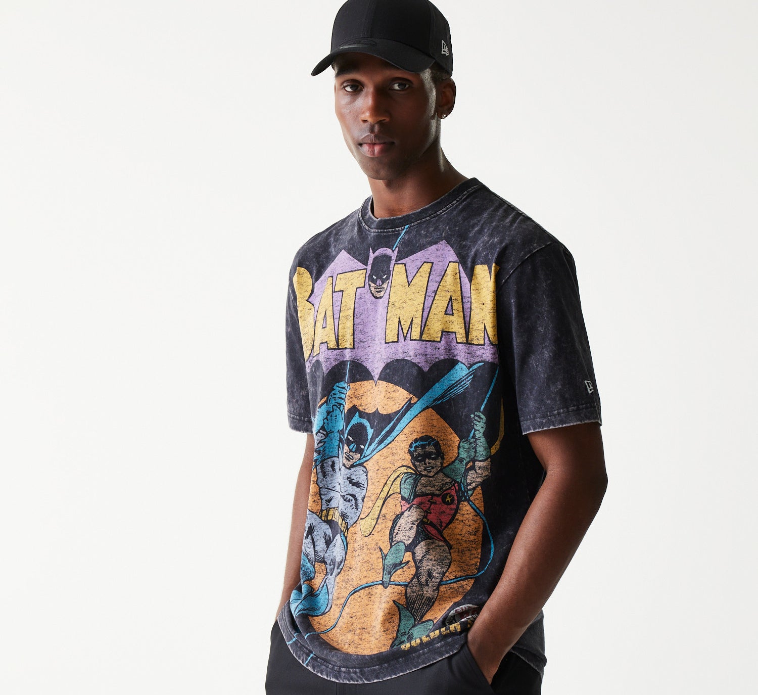 New Era - DC Anniversary - BATMAN - T-Shirt - Black - Headz Up 