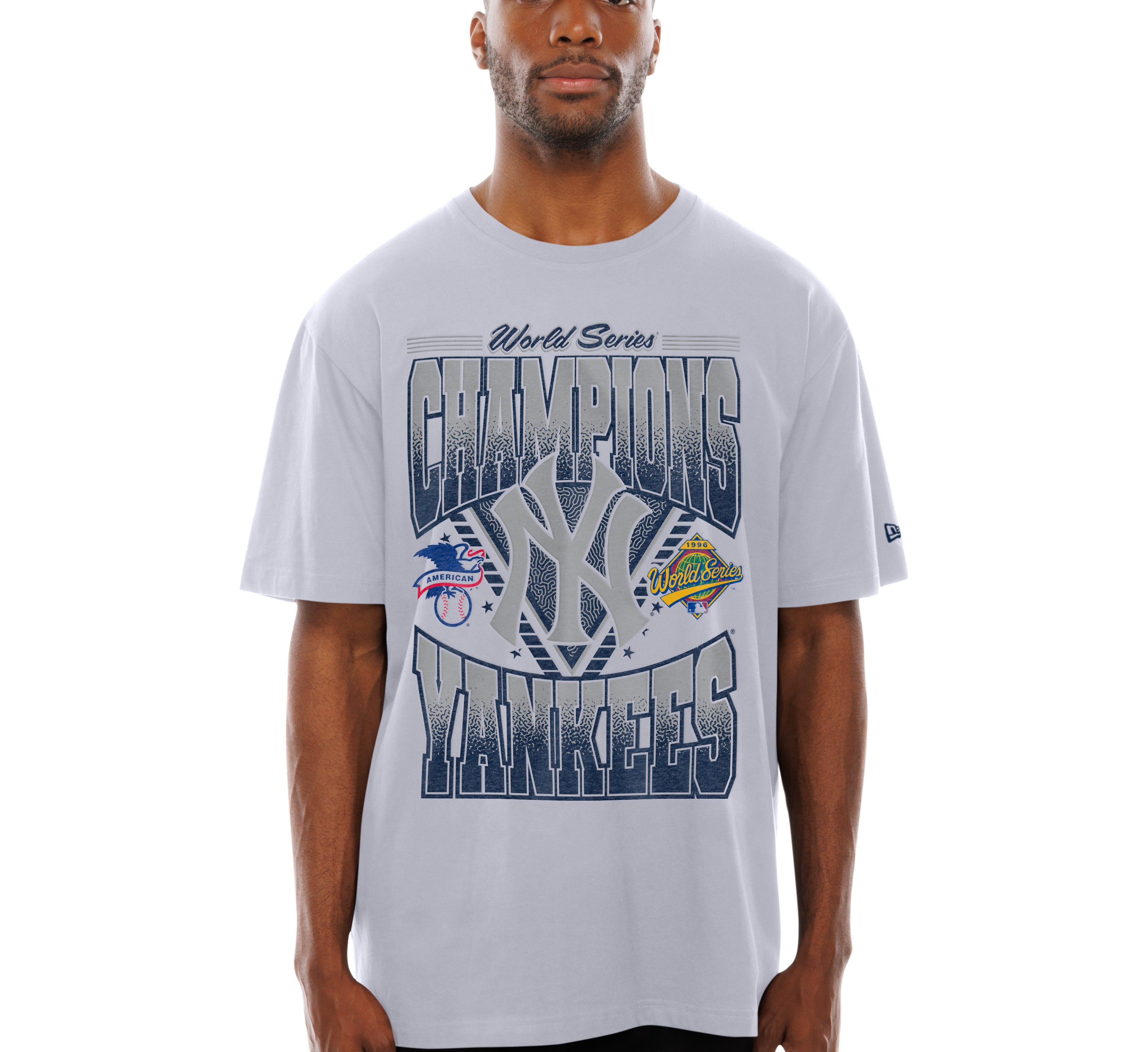 New Era - Sport Classics Washed Optic White T-Shirt - New York Yankees - Headz Up 
