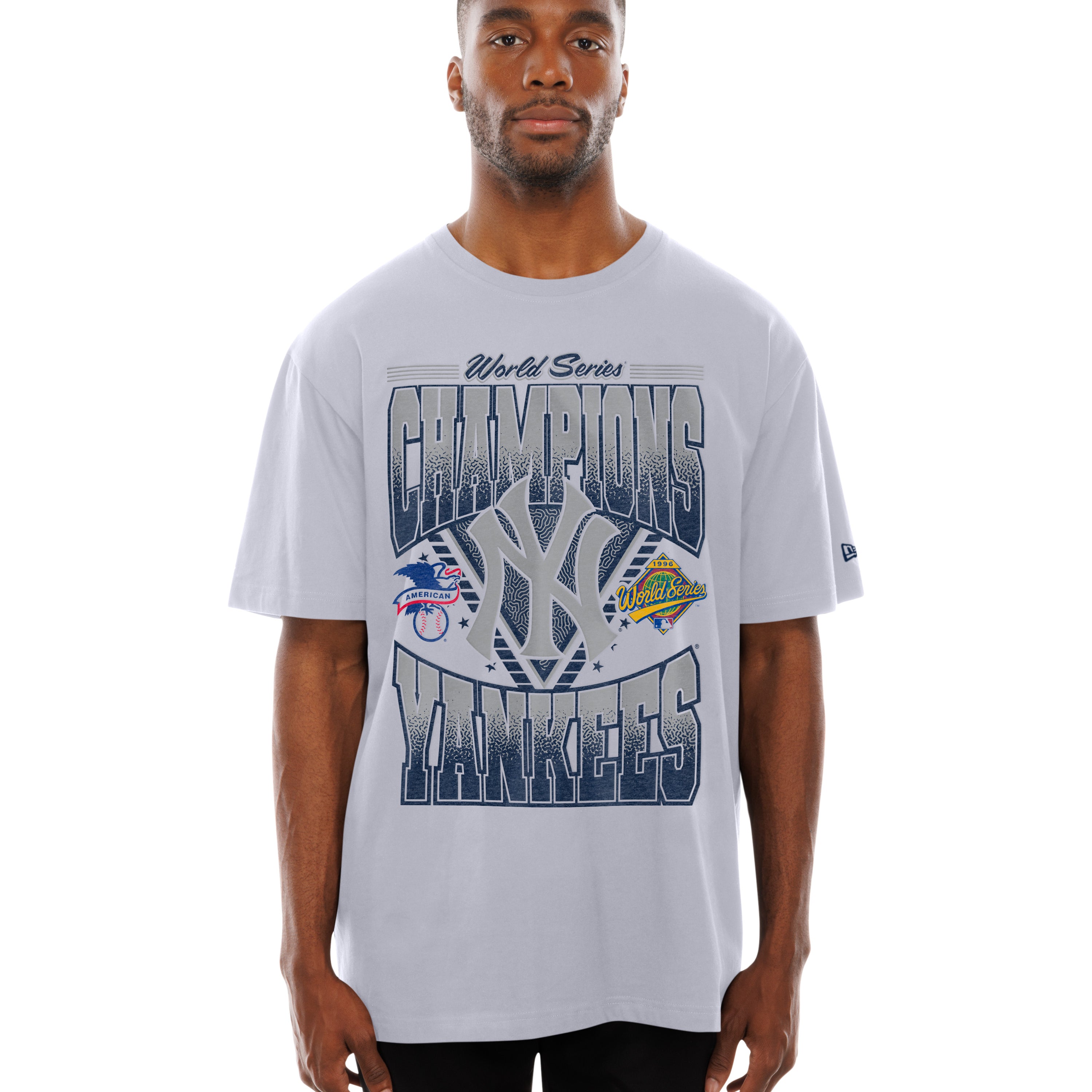 New Era - Sport Classics Washed Optic White T-Shirt - New York Yankees - Headz Up 