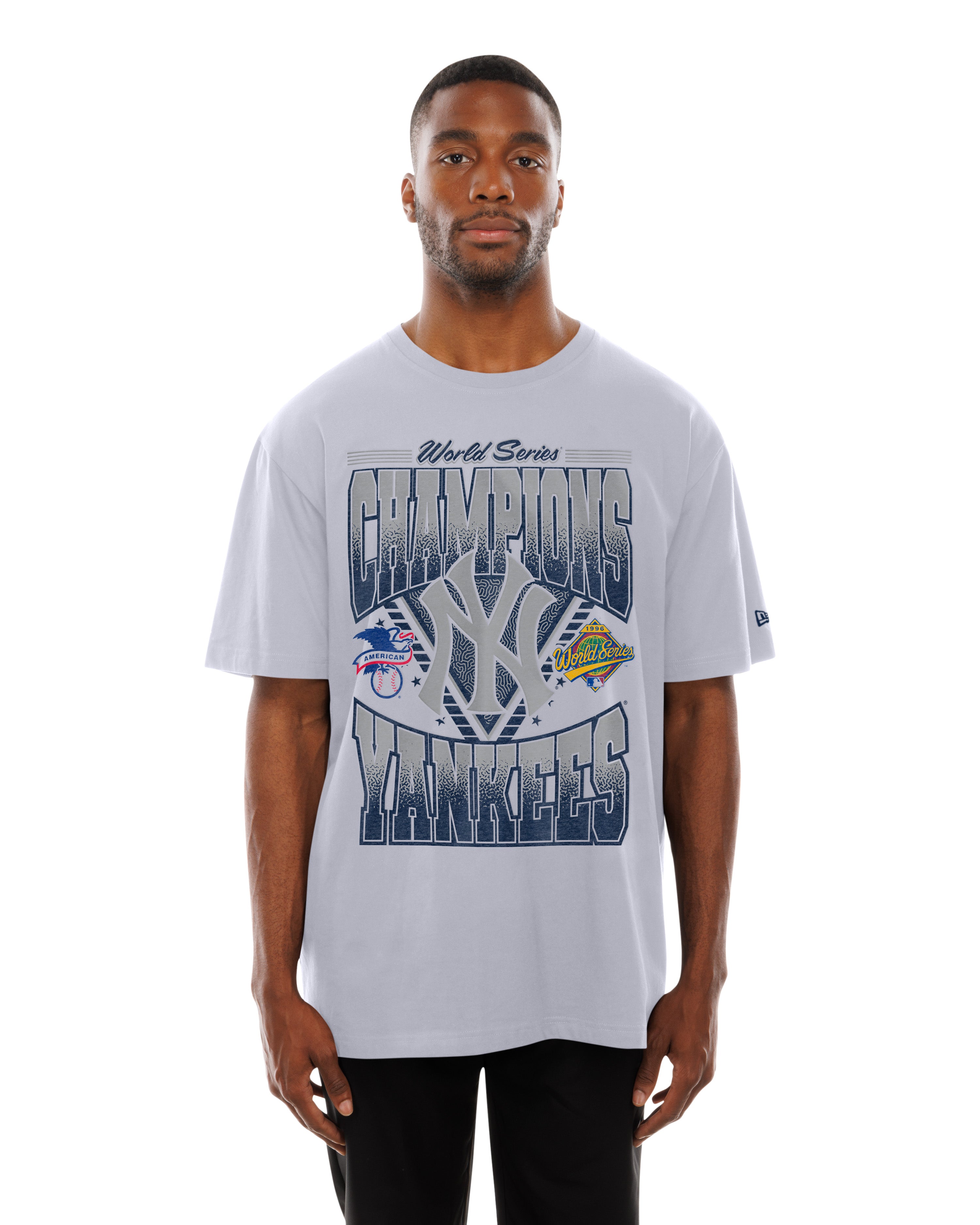 New Era - Sport Classics Washed Optic White T-Shirt - New York Yankees - Headz Up 