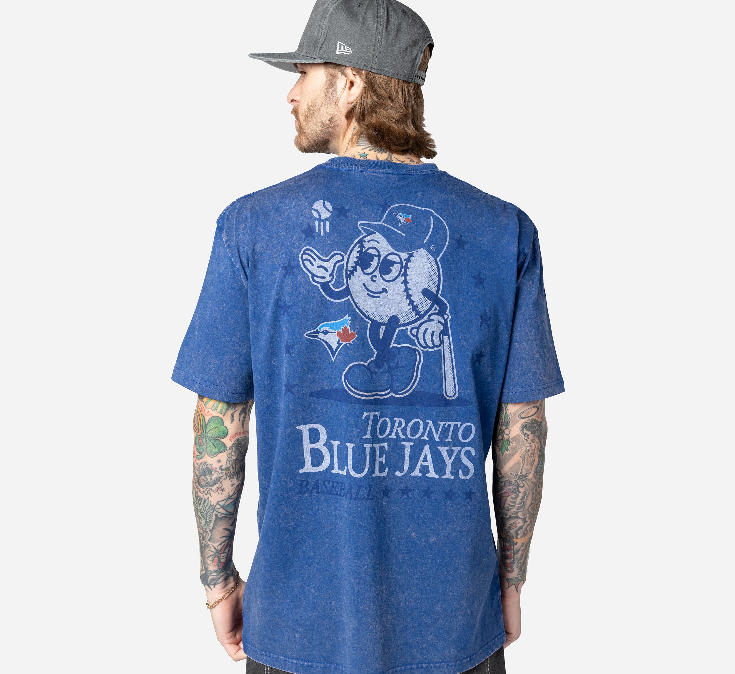 New Era - MLB Character Blue T-Shirt - Toronto Blue Jays - Headz Up 