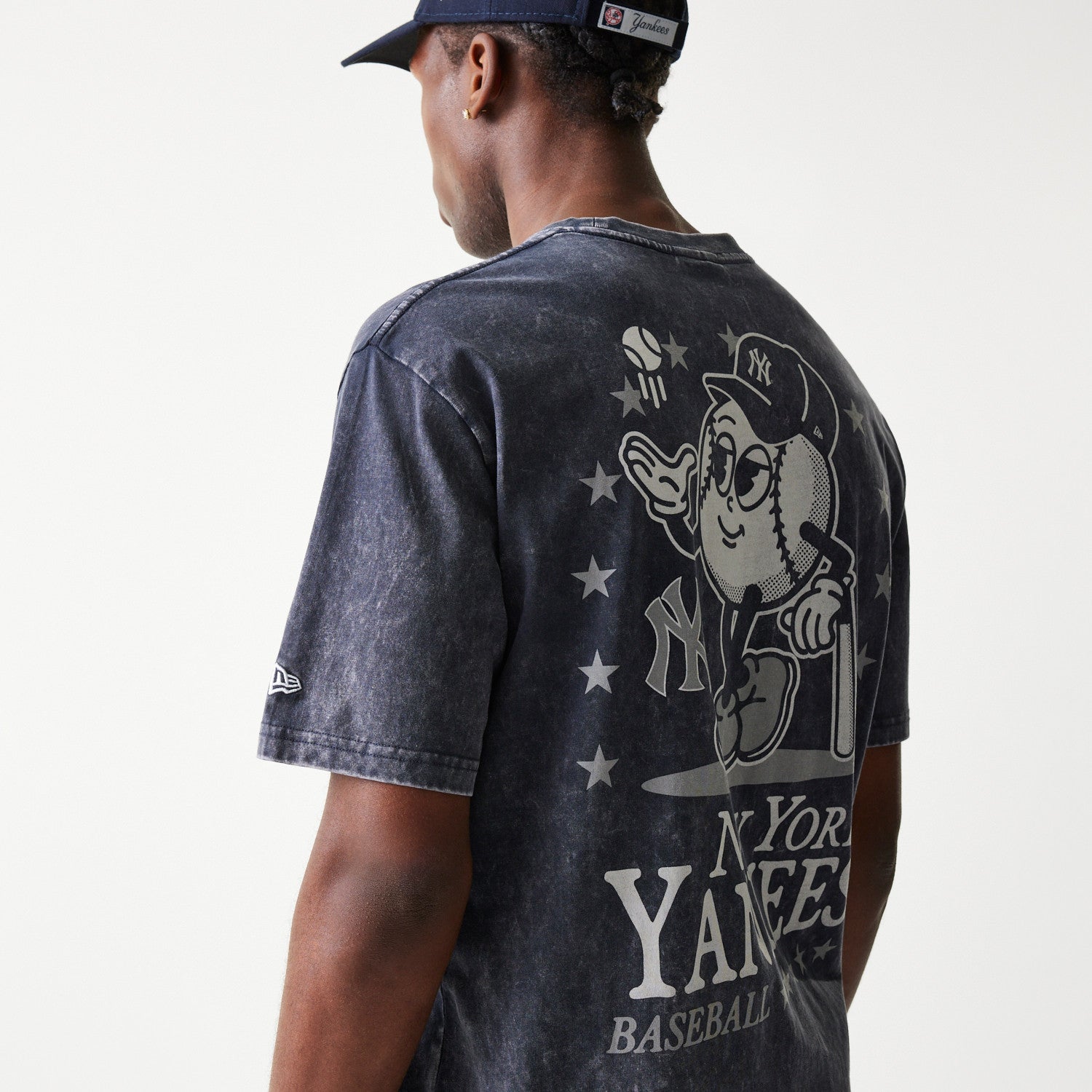 New Era - MLB Character Navy T-Shirt - New York Yankees - Headz Up 