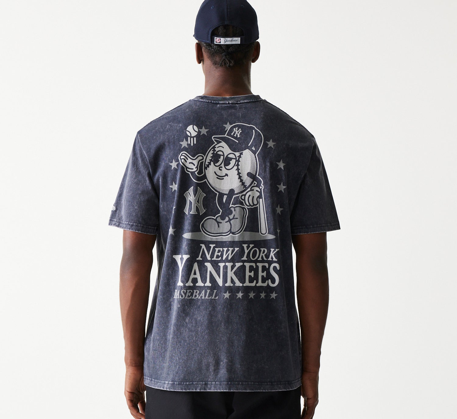 New Era - MLB Character Navy T-Shirt - New York Yankees - Headz Up 