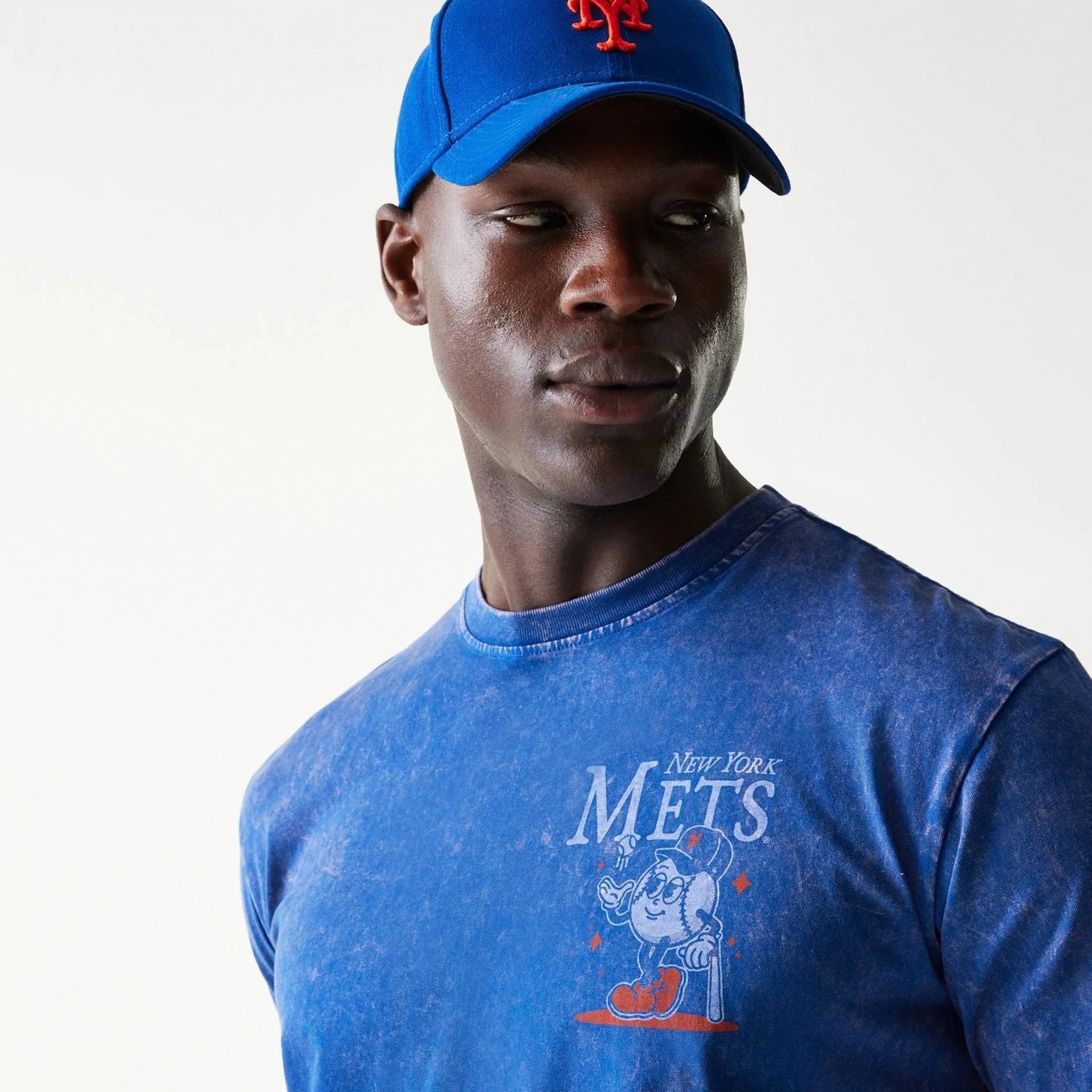 New Era - MLB Character Blue T-Shirt - New York Mets - Headz Up 
