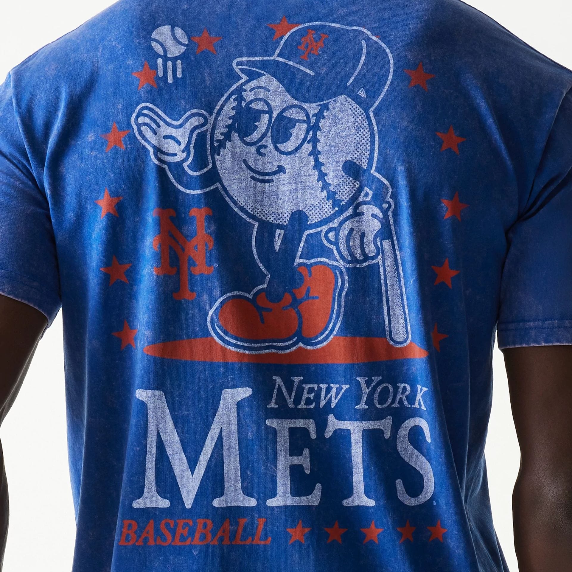 New Era - MLB Character Blue T-Shirt - New York Mets - Headz Up 