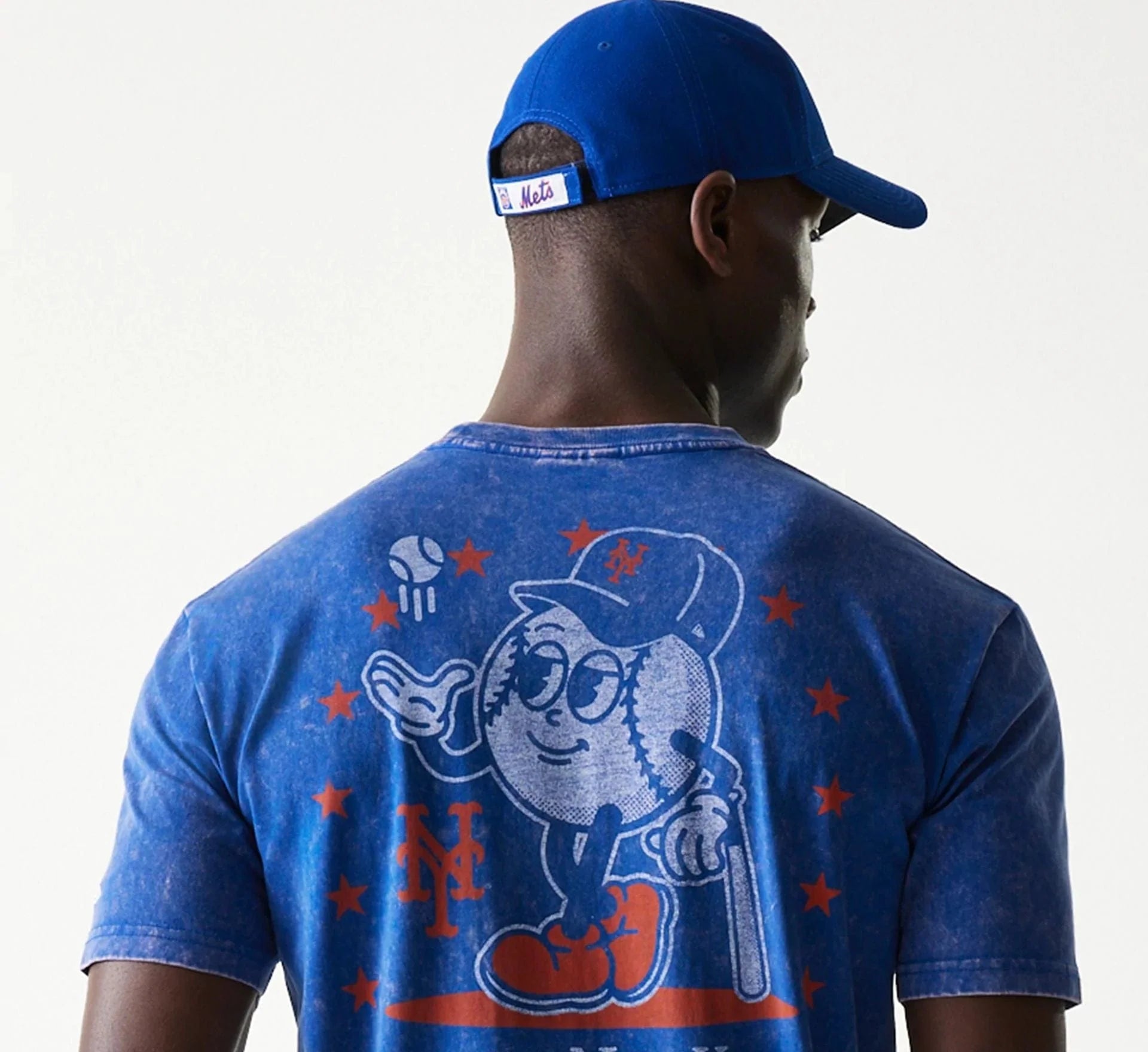New Era - MLB Character Blue T-Shirt - New York Mets - Headz Up 