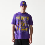 New Era - LA Lakers NBA Sport Classic Purple T-Shirt - Headz Up 