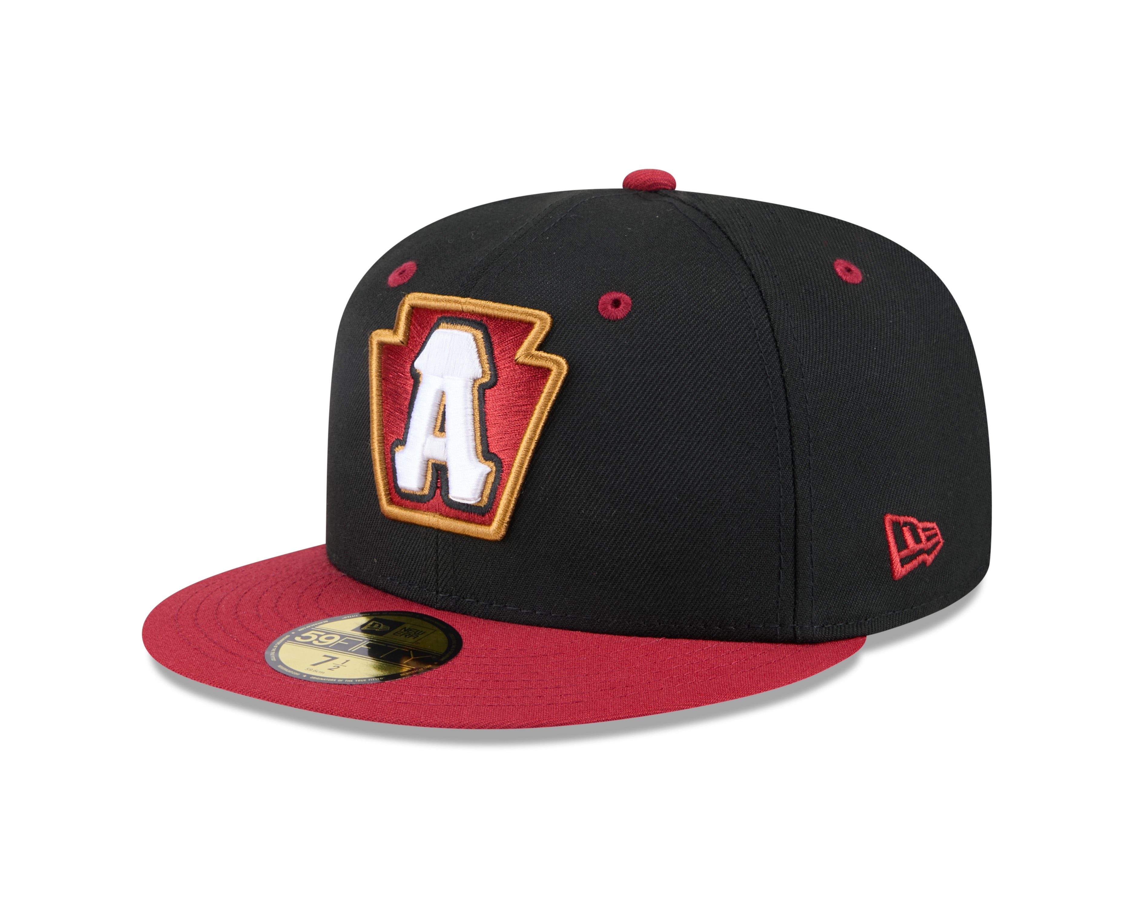New Era - 59FIFTY Fitted - MiLB - Altoona Curve - Black/Maroon - Headz Up 