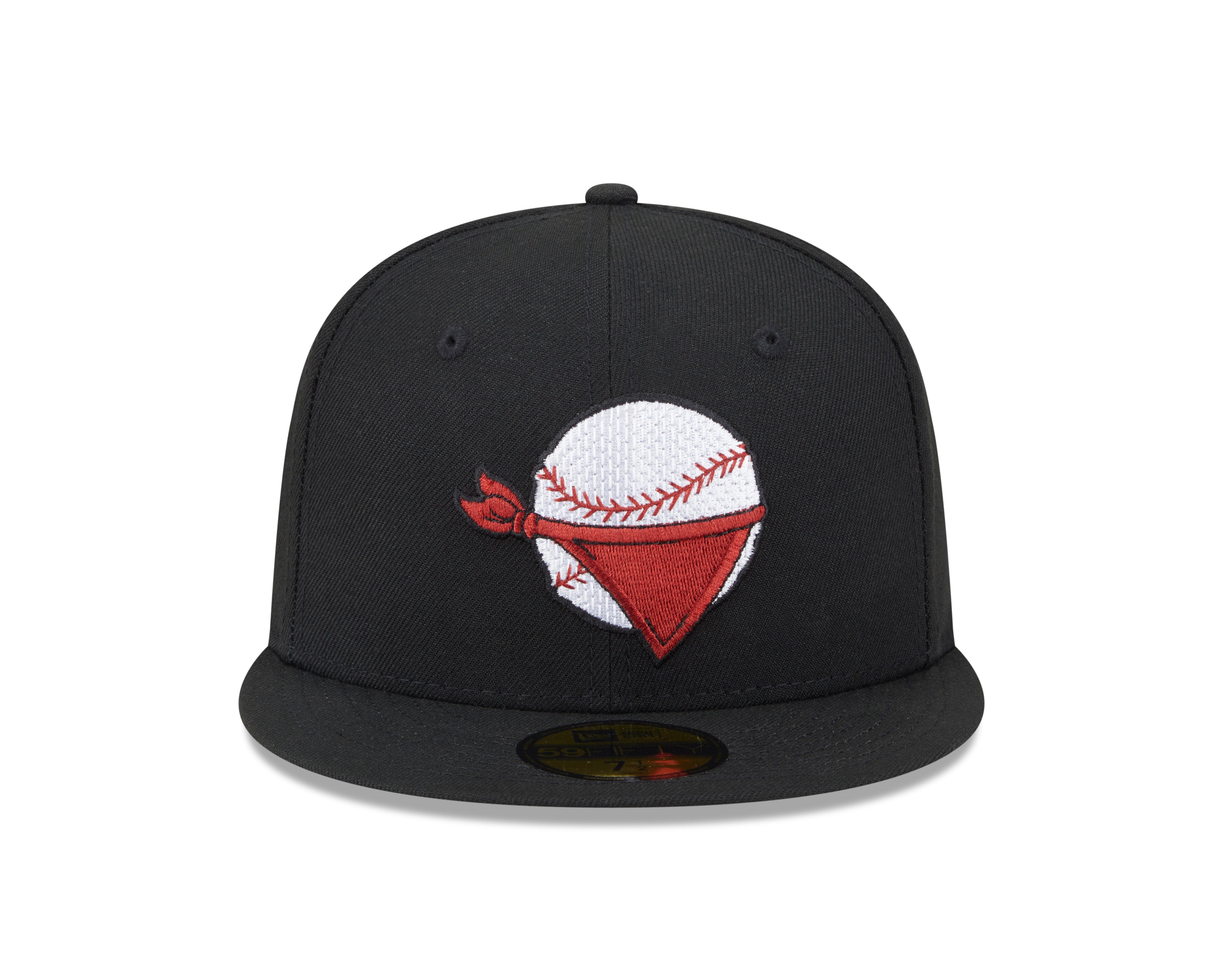 New Era - 59fifty Fitted - MiLB - AC Perf - Quad City River Bandits - Black - Headz Up 