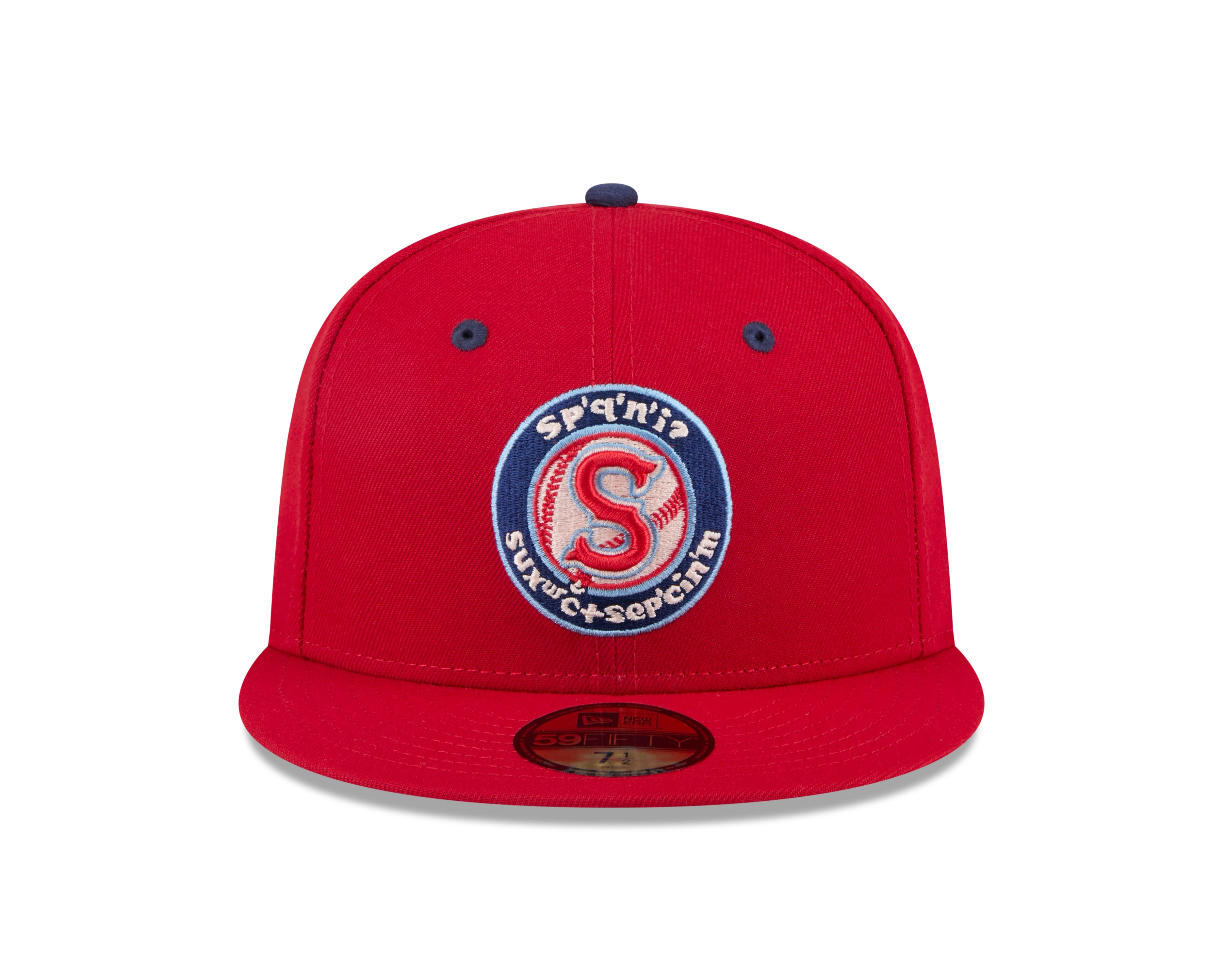 New Era - 59fifty Fitted - MiLB - AC Perf - Spokane Indians - ALTERNATE - Scarlet - Headz Up 