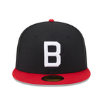 New Era - 59fifty Fitted - MiLB - AC Perf - Birmingham Barons - ALTERNATE - Black/Red - Headz Up 
