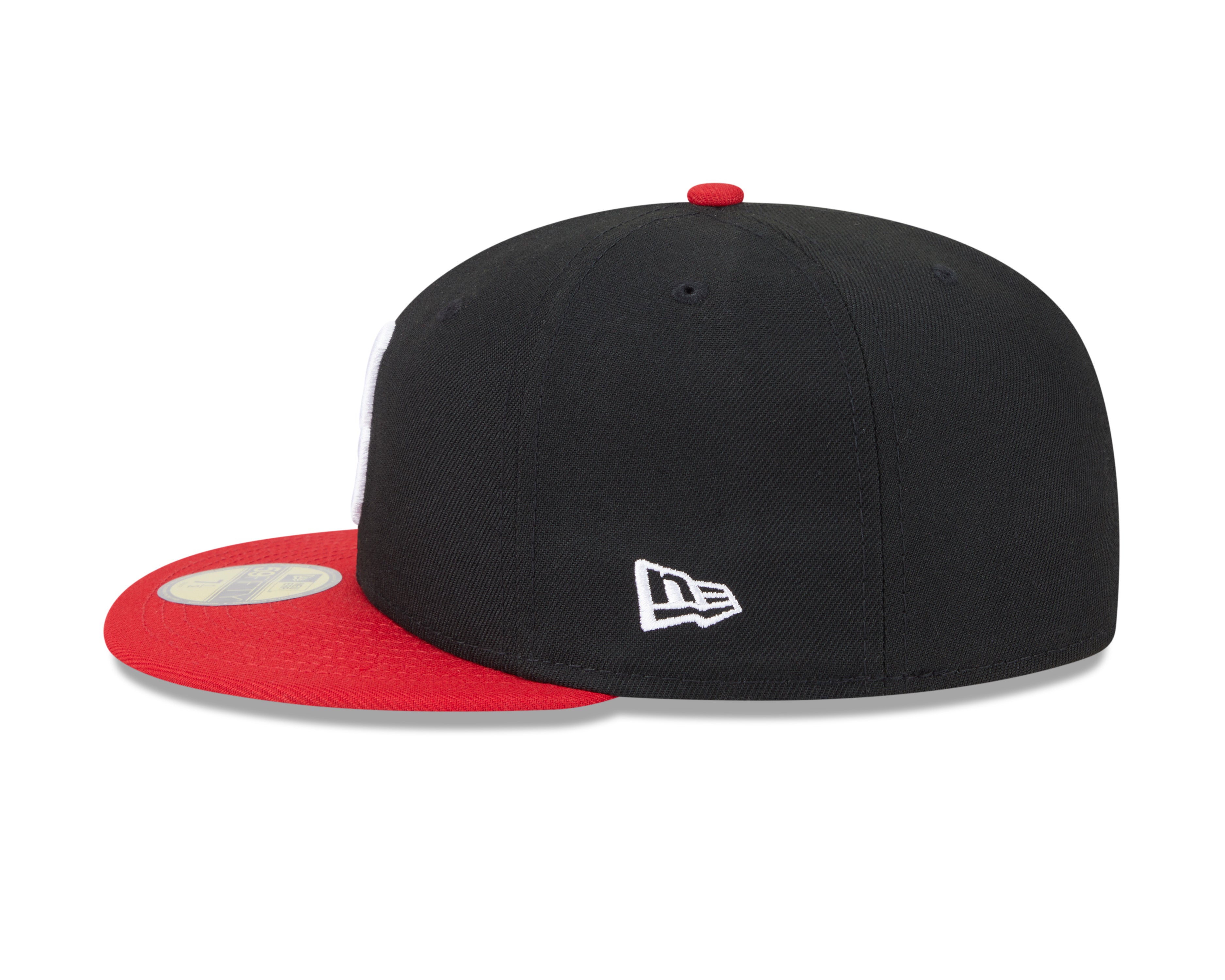 New Era - 59fifty Fitted - MiLB - AC Perf - Birmingham Barons - ALTERNATE - Black/Red - Headz Up 