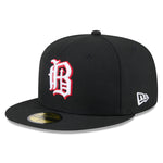 New Era - 59fifty Fitted - MiLB - AC Perf - Birmingham Barons - Black - Headz Up 