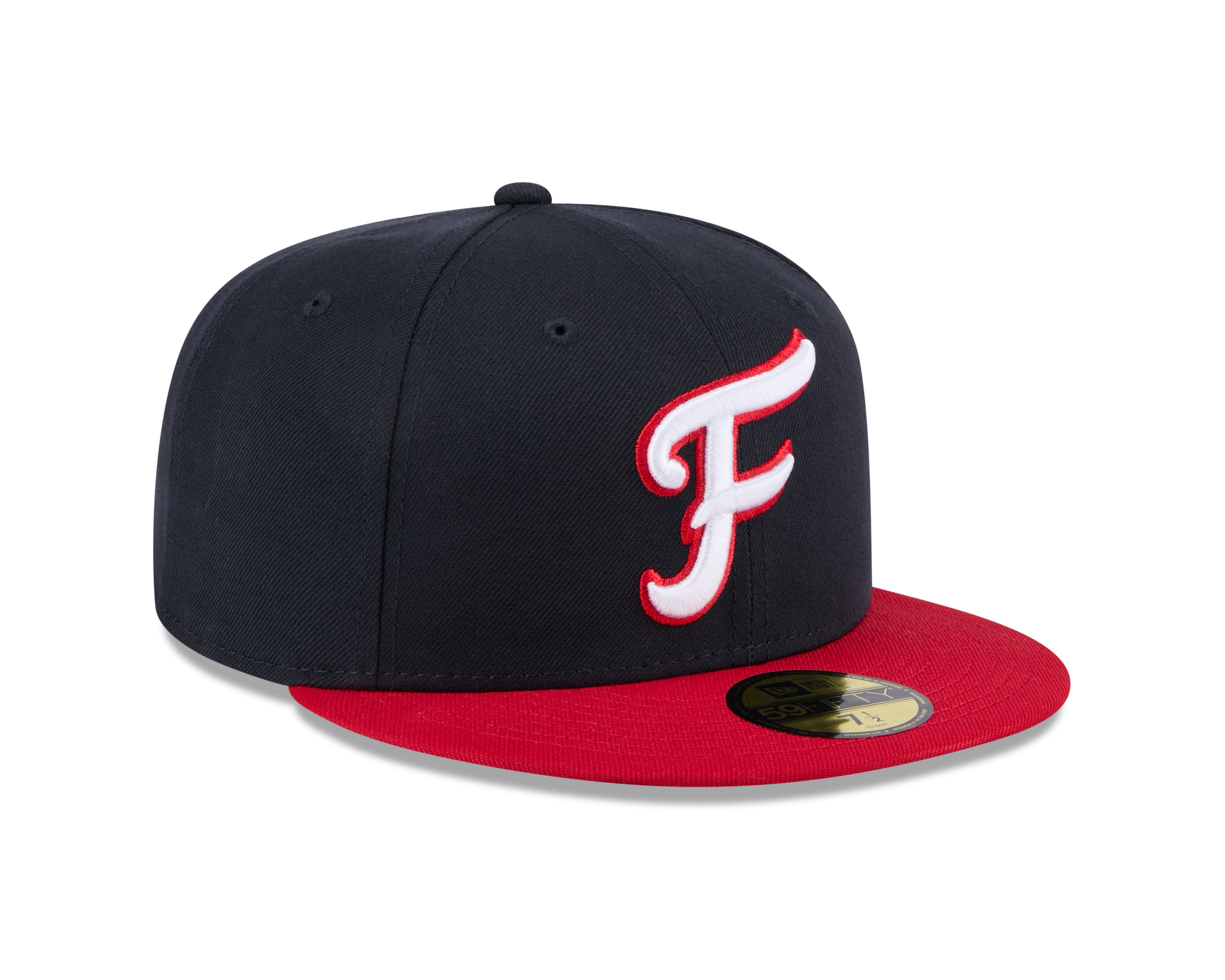 New Era - 59fifty Fitted - MiLB - AC Perf - Fredericksburg Nationals - Navy - Headz Up 