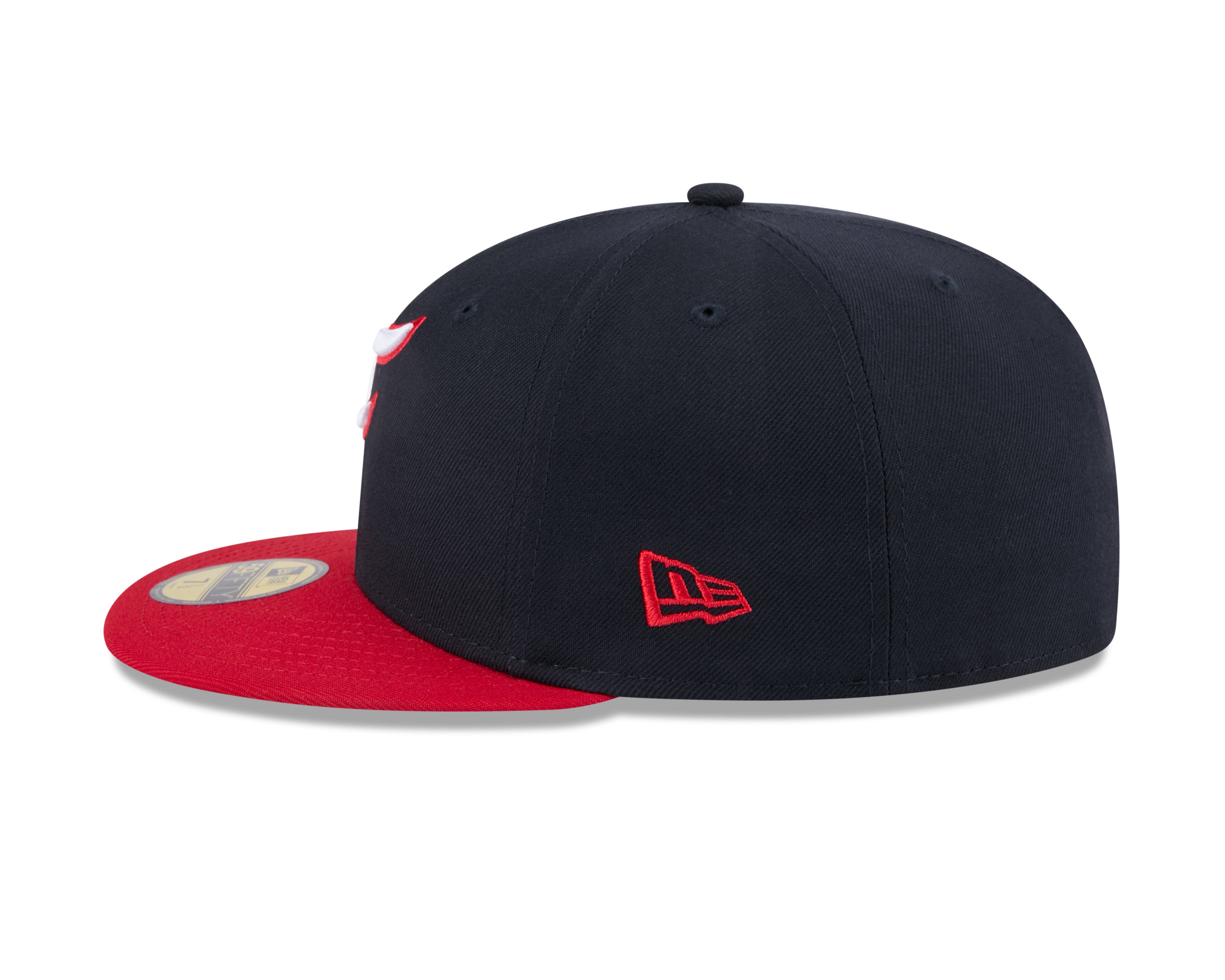 New Era - 59fifty Fitted - MiLB - AC Perf - Fredericksburg Nationals - Navy - Headz Up 