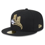 New Era - 59fifty Fitted - MiLB - AC Perf - Sacramento Rivercats - Black - Headz Up 