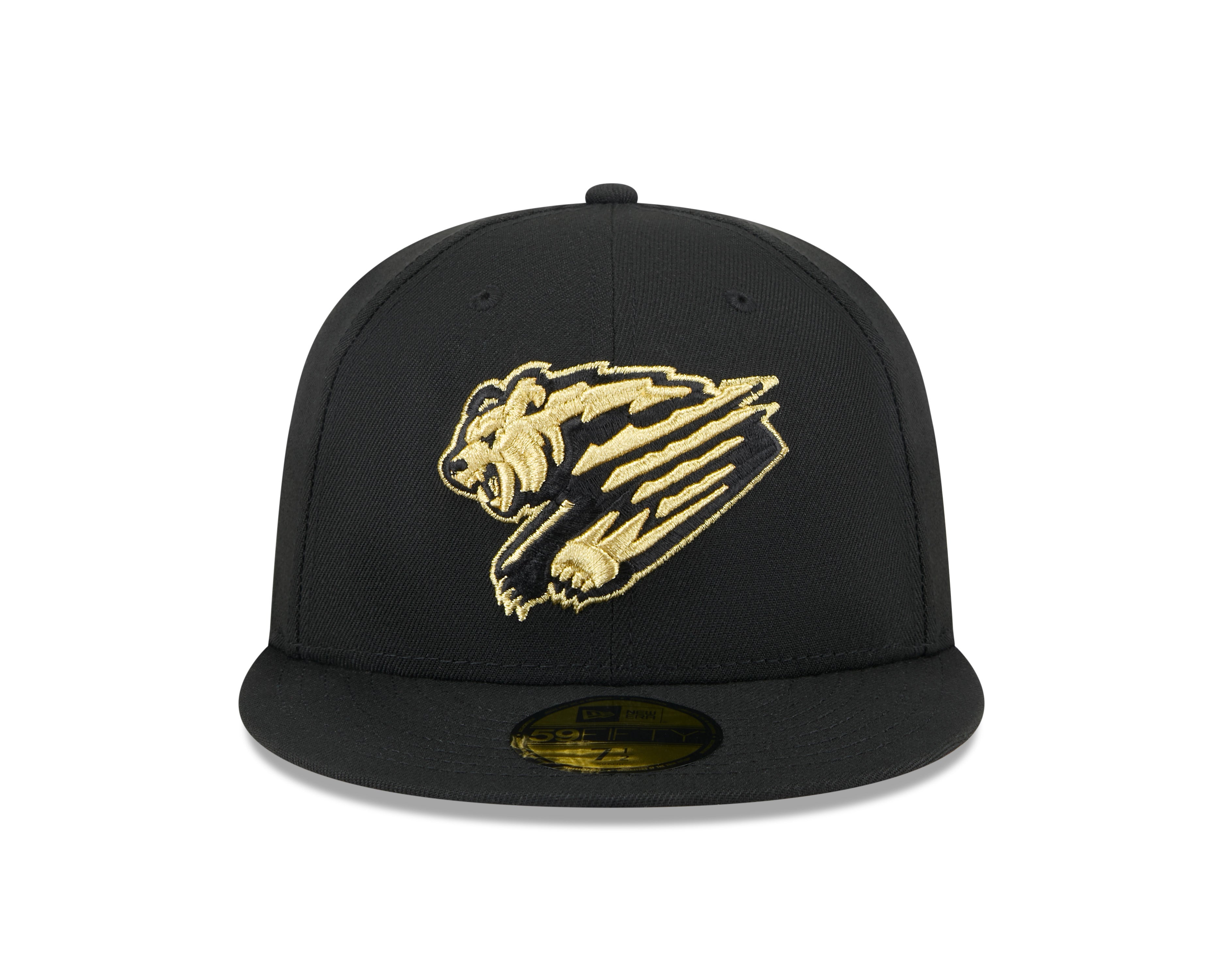 New Era - 59fifty Fitted - MiLB - AC Perf - Fresno Grizzlies - Black - Headz Up 