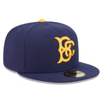 New Era - 59fifty Fitted - MiLB - AC Perf - Brooklyn Cyclones - ALTERNATE - Blue - Headz Up 