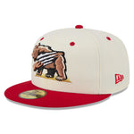 New Era - 59fifty Fitted - MiLB - AC Perf - Fresno Grizzlies - White/Red - Headz Up 