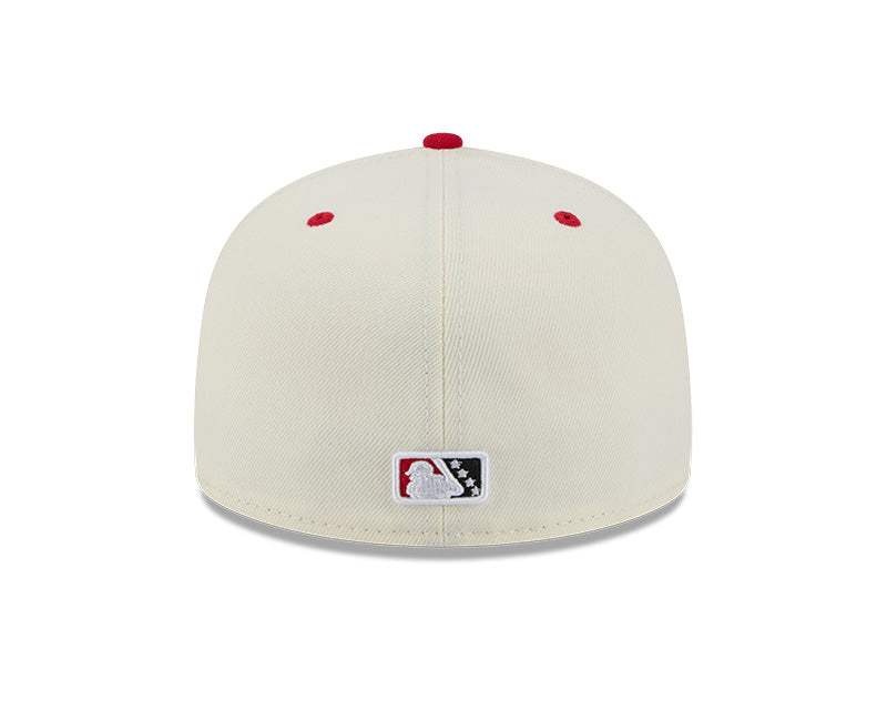 New Era - 59fifty Fitted - MiLB - AC Perf - Fresno Grizzlies - White/Red - Headz Up 