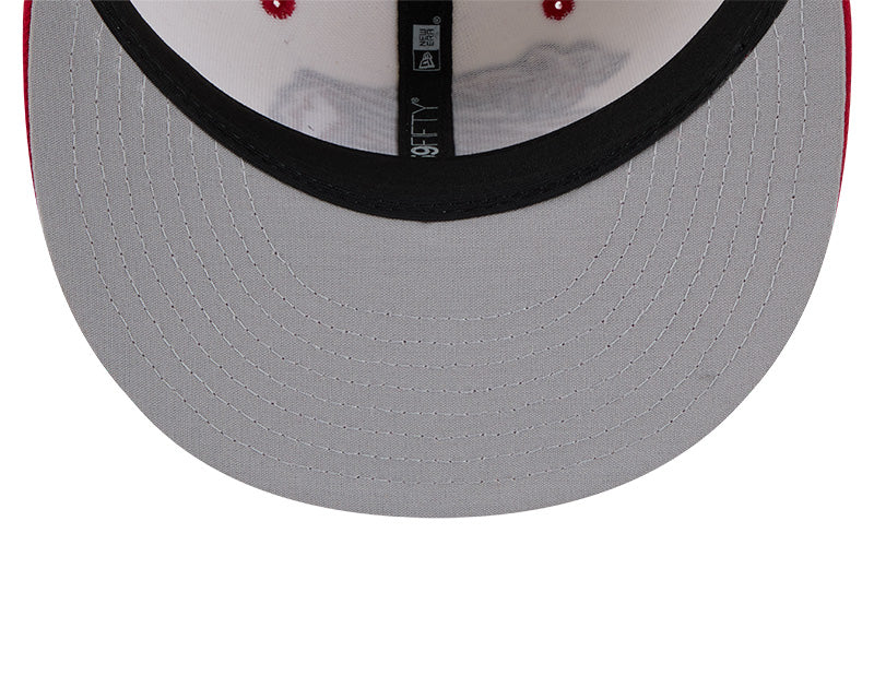 New Era - 59fifty Fitted - MiLB - AC Perf - Fresno Grizzlies - White/Red - Headz Up 