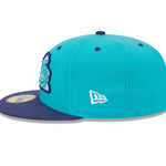 New Era - 59fifty Fitted - MiLB - AC Perf - Lynchburg Hill Cats - Teal - Headz Up 