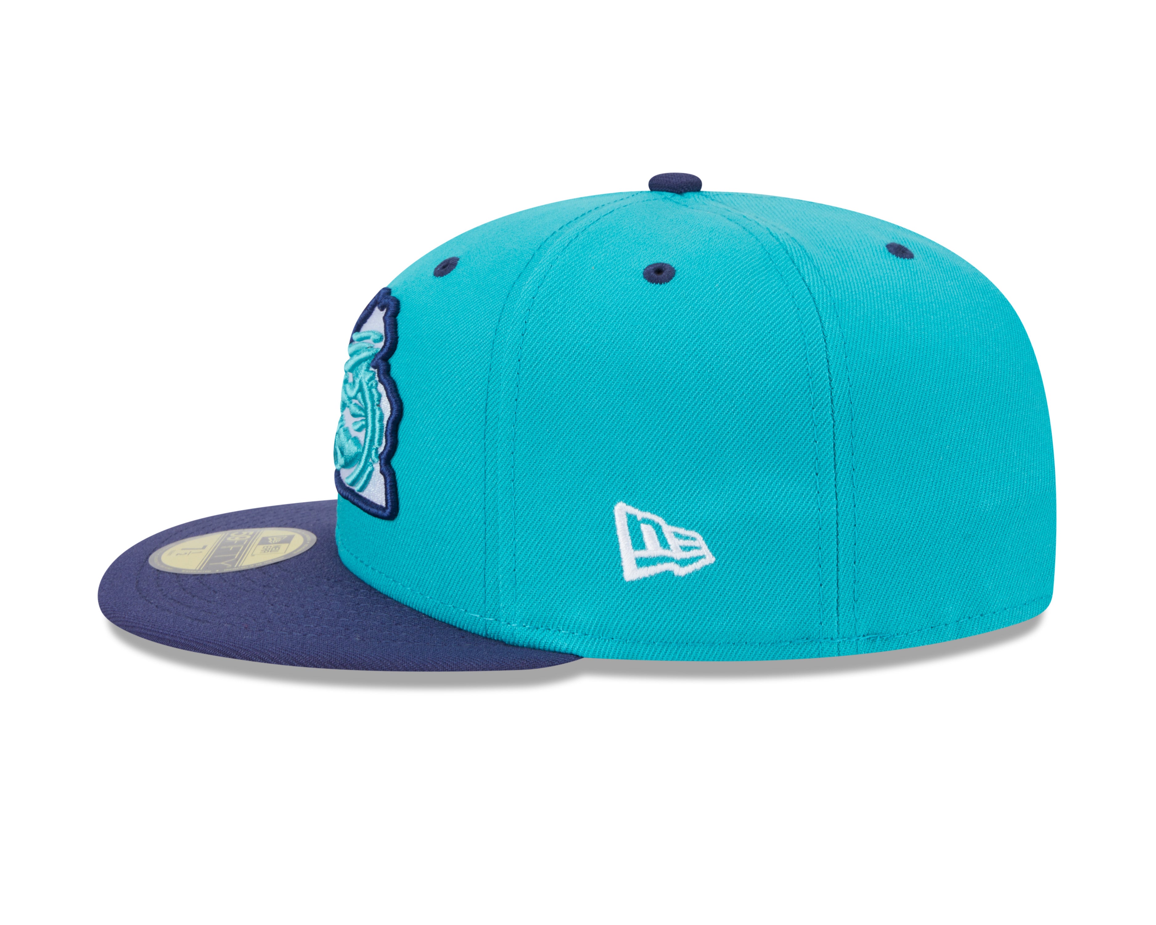 New Era - 59fifty Fitted - MiLB - AC Perf - Lynchburg Hill Cats - Teal - Headz Up 