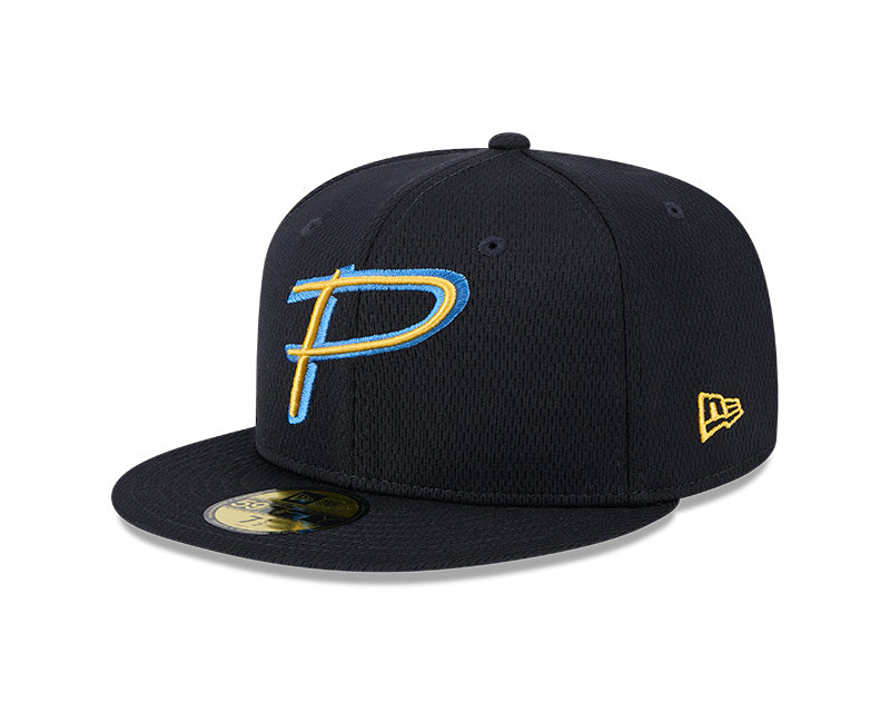 New Era - 59fifty Fitted - MiLB - AC Perf - Myrtle Beach Pelicans - Navy - Headz Up 