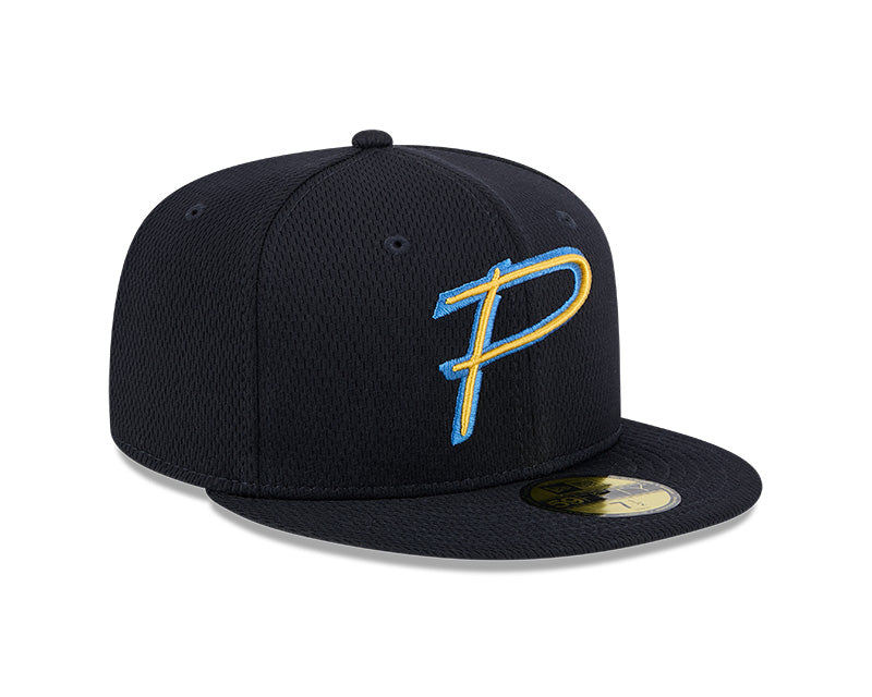 New Era - 59fifty Fitted - MiLB - AC Perf - Myrtle Beach Pelicans - Navy - Headz Up 