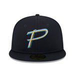New Era - 59fifty Fitted - MiLB - AC Perf - Myrtle Beach Pelicans - Navy - Headz Up 