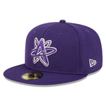 New Era - 59fifty Fitted - MiLB - AC Perf - Albuquerque Isotopes - Purple - Headz Up 
