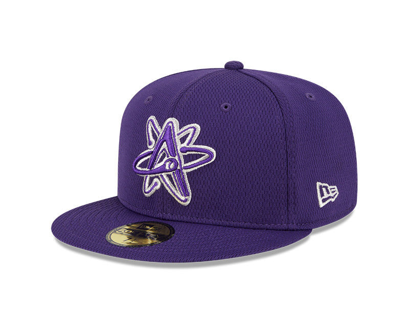 New Era - 59fifty Fitted - MiLB - AC Perf - Albuquerque Isotopes - Purple - Headz Up 