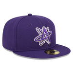 New Era - 59fifty Fitted - MiLB - AC Perf - Albuquerque Isotopes - Purple - Headz Up 