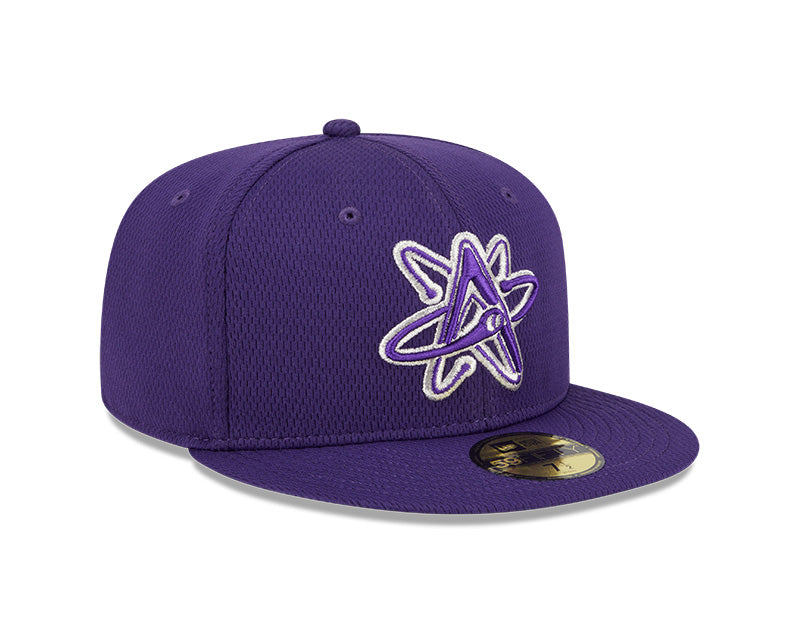 New Era - 59fifty Fitted - MiLB - AC Perf - Albuquerque Isotopes - Purple - Headz Up 