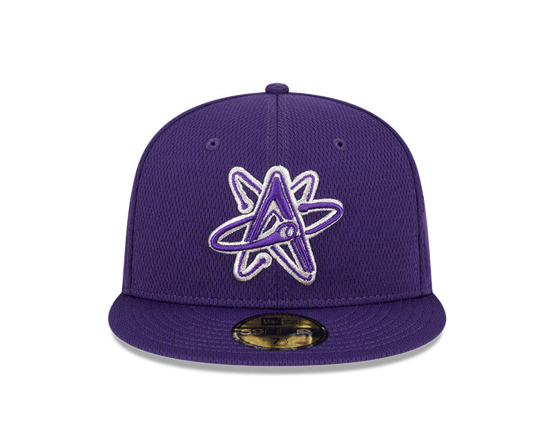 New Era - 59fifty Fitted - MiLB - AC Perf - Albuquerque Isotopes - Purple - Headz Up 