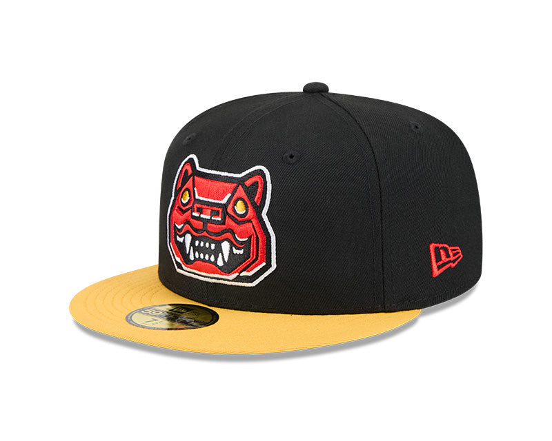 New Era - 59FIFTY Fitted - MiLB - COPA - New Hampshire Fishercats - Black/Yellow - Headz Up 