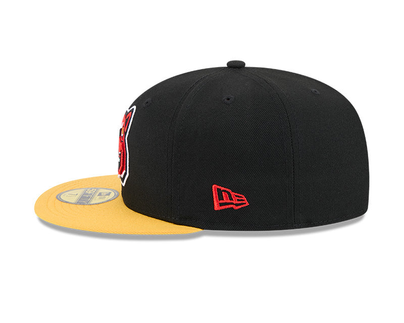 New Era - 59FIFTY Fitted - MiLB - COPA - New Hampshire Fishercats - Black/Yellow - Headz Up 
