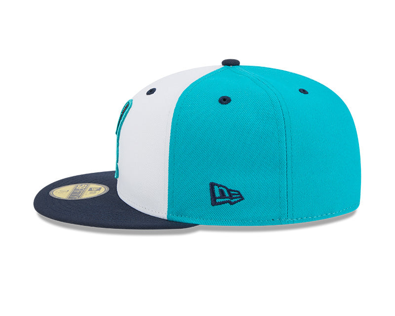 New Era - 59FIFTY Fitted - MiLB - COPA - Nashville Sounds - White/Turkis - Headz Up 