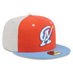 New Era - 59FIFTY Fitted - MiLB - COPA - Oklahoma City Baseball Club - Orange/Light Blue/Stone - Headz Up 