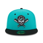 New Era - 59FIFTY Fitted - MiLB - COPA - Columbus Clippers - Turkis/Black - Headz Up 