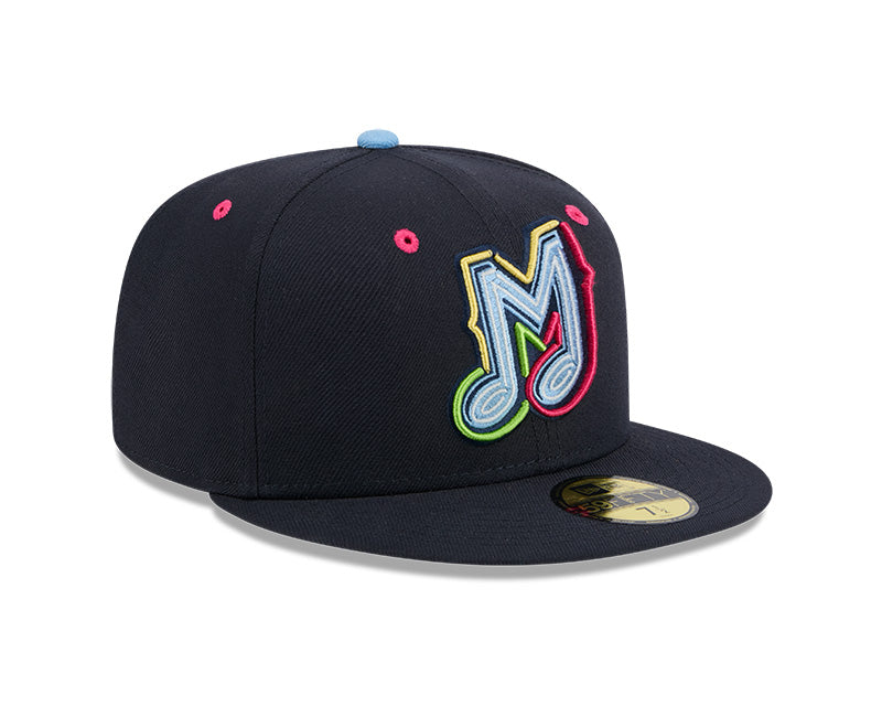 New Era - 59FIFTY Fitted - MiLB - COPA - Memphis Redbirds - Navy - Headz Up 