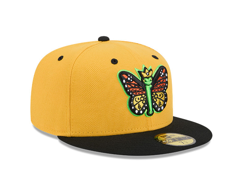 New Era - 59FIFTY Fitted - MiLB - COPA - Eugene Emeralds - Yellow - Headz Up 